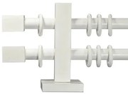 Galerii din lemn pentru perdele: Kubico Double Ø 28 mm