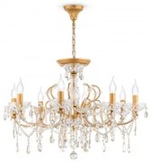 Lustra clasica cristal 8 becuri E14 DIA004-08-G SEVILLA Maytoni