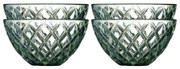 Boluri mici verzi 4 buc. din sticlă 325 ml Sorrento – Lyngby Glas