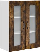 vidaXL Dulap de bucătărie Kalmar Stejar fumuriu 60 x 31 x 80 cm