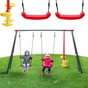 Leagăn multifuncțional 3 in 1 cu cadru metalic