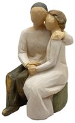 Statueta Cuplu TENDERNESS, 15cm