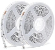 Aigostar - Bandă LED RGBW dimmabilă LED/48W/12V 2x7,5 m Wi-Fi