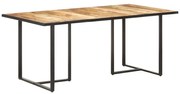 vidaXL Masă de bucătărie, 180 cm, lemn de mango nefinisat