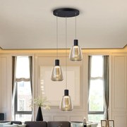 Lustra LED suspendata design modern Carisa 3L