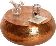 Masuta Living eleganta din metal Optik 80cm cupru A-38395 VC