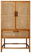 Dulap design oriental din lemn si bambus, Bamboo Lounge 140cm A-39821 VC