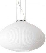 Lustra moderna din sticla PLISSE' SP1 D45 CROMO
