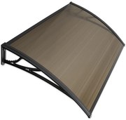 Copertină pentru ușă Aldotrade 150 x 100 cmLagrada, maro