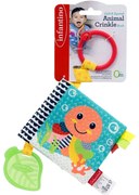 Carticica bebe cu agatatoare Infantino Link & Squeak Sea Animal Crinkle