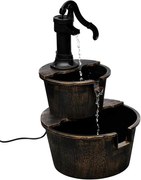 vidaXL Fântână cu design pompă de puț