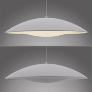 Schöner Wohnen 14607-16 - lustră LED dimerizabilă suspendată pe cablu LENTE, LED/23W/230V, Ø50 cm, albă