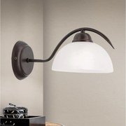 Orion - Lampă de perete RULA 1xE27/40W/230V alb/bronz