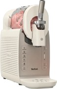 Aparat de inghetata 16in1 Tefal Freezi IG803AE0, 200 W, 1,4 l, 5 programe automate, Functionare silentioasa, Fara congelare prealabila, Alb/Argintiu