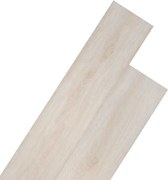 vidaXL Plăci de Pardoseală 36 pcs Stejar Alb Clasic 5,02 m² PVC
