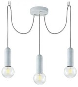 Leuchten Direkt 14776-22 - Lustră pe cablu TURN ME 3xE27/60W/230V