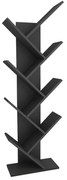 Raft de bibliotecă Hitit Anthracite