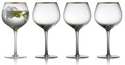 Set 4 pahare pentru gin &amp; tonic Lyngby Glas Palermo, 650 ml