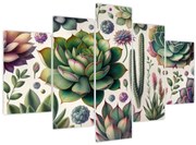 Tablou - Plante suculente (150x105 cm)