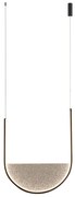 Lustra design modern LED DECO negru/ gri deschis