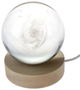 Decorațiune luminoasă în culoare naturală cu USB ø 8 cm – Dakls