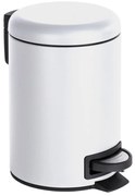 Coș deșeuri Wenko Leman, 3L, alb