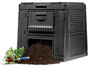 Composter electronic, fără bază, 470 l, negru
