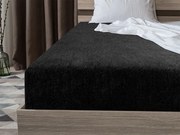 Cearsaf Frotir EXCLUSIVE negru 200 x 220 cm