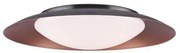 Plafoniera LED design modern Celil negru, cupru 50cm