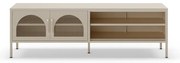 Comodă TV crem 160x50 cm Diora – Marckeric