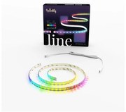 Bandă LED RGB de extensie LINE 100xLED 1,5m Wi-Fi Twinkly TWL100ADP-W