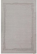 Covor gri din lână 200x300 cm Morphic Rocca – Agnella