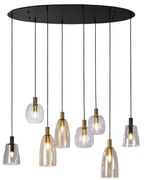 Lustra cu 8 pendule design modern Divine