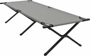 vidaXL Pat pliabil pentru camping Gri 210 x 80 x 46 cm Tafeta Oxford