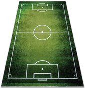 JUNIOR 51307.803 covor lavabil Teren de fotbal, fotbal pentru copii anti-alunecare - verde