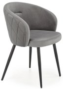 Scaun de sufragerie Kieth (gri). Promo -7%. 1039626