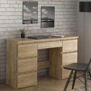 BIM502 - Masa de Birou 120 cm, pentru office - Culoarea Stejar