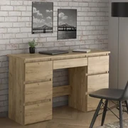 BIM502 - Masa de Birou 120 cm, pentru office - Culoarea Stejar