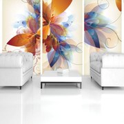Fototapet - Arta din flori - abstact (152,5x104 cm)