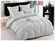 Lenjerie Pat Single Premium Damasc - Gri Deschis