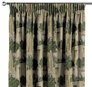 Perdea cu bandă de pliuri