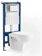 Set rezervor WC montat pe perete Roya 21W