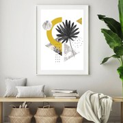 Poster - Marble Tropic (A4)