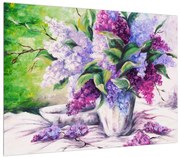 Tablou cu liliac în vază (70x50 cm), în 40 de alte dimensiuni noi