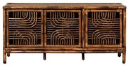 Bufet din rattan, 138 cm, Veracruz