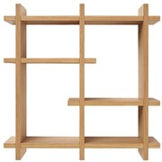 Raft de perete Olsberg furnir de stejar, natural, 40x12x40 cm