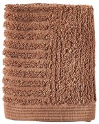 Prosop teracotă din bumbac din frotir 30x30 cm Classic – Zone