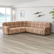 Huse bielastice OCEANO NOU cărămizii colțar (l. 350 - 530 cm)