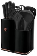 Set cutite si ustensile 12 piese Black Rose Berlinger Haus BH 2507