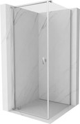 Mexen Mist-B cabină de duș pivotantă 85 x 85 cm, transparent, crom - 8A2T-085-085-01-00